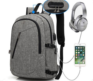 2024 alla moda Anti-furto zaino scuola porta di ricarica USB per ragazzo/<span class=keywords><strong>studente</strong></span> <span class=keywords><strong>universitario</strong></span>/ragazza viaggio Daypack elegante - Product Image 1