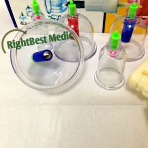 Kangzhu Chinese Traditionele Biomagnetische Vacuüm Cupping Therapie Set (12 Kopjes) Cupping Set - Product Image 5