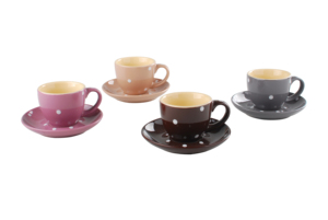 Coffee <strong>Mug</strong> Ceramic Porcelain Coffee <strong>Mug</strong> <strong>Set</strong> with Saucer <strong>Stacking</strong> Coffee <strong>Mugs</strong> Gift <strong>Sets</strong> with Stand - Product Image 3