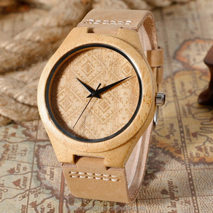 Estilo clásico para hombre correa <span class=keywords><strong>de</strong></span> reloj Logotipo <span class=keywords><strong>de</strong></span> madera reloj con movimiento <span class=keywords><strong>de</strong></span> Japón - Product Image 5