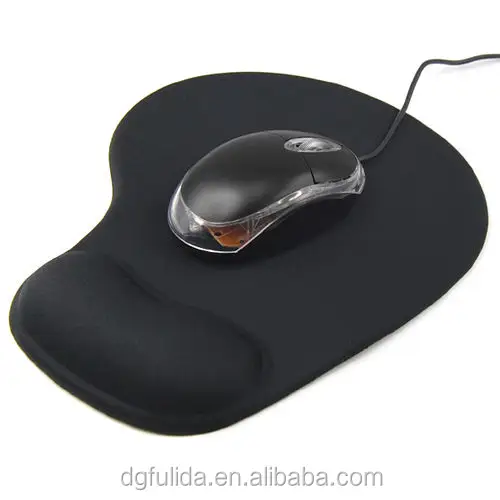 Negro comodidad muñeca Gel resto ratón Mat mouse Pad PC ordenador portátil suave