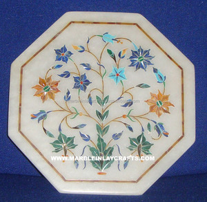 Plaque d'incrustation en pierre Semi-précieuse, plaque en marbre - Product Image 1