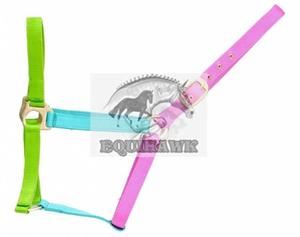 Cabecera ecuestre con logotipo personalizado, cuello de cabeza Halter de caballo de cuero genuino cómodo, Inglés occidental, PVC, carreras de caballos PP - Product Image 2