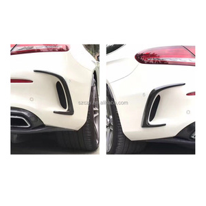 Sợi Carbon Phía Sau Bumper Vây Canards Đối Mercedes Benz W205 C63 Coupe 2015-2017 - Product Image 3