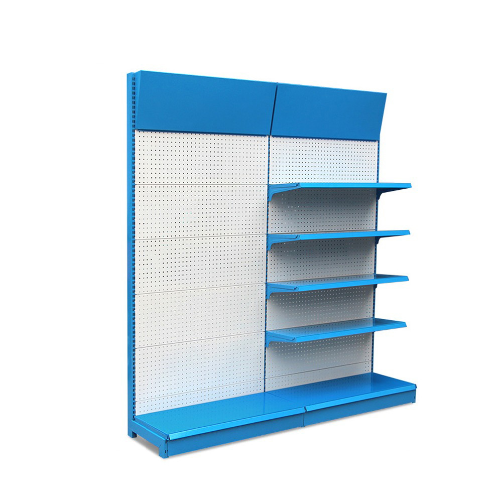 Customized Popular Metal Display Rack Tool Display Rack With Shelves Display Rack Gondola for Tool Stores