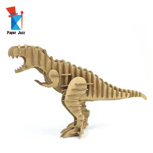 Puzzle 3D dinosaures et tyrannosaures, Design en carton, jeux éducatifs pour enfants, nouveauté