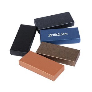 Custom Logo Cardboard Luxury <strong>Small</strong> Paper Metal Keychain <strong>Gift</strong> <strong>Box</strong> <strong>With</strong> <strong>Lid</strong> - Product Image 2