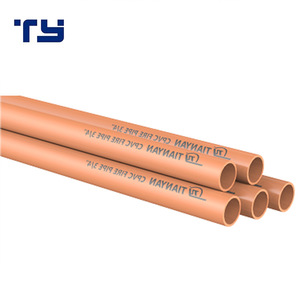 Bahan Kustom Cina PVC Air Dingin <span class=keywords><strong>CPVC</strong></span> Penyiram Api <span class=keywords><strong>CPVC</strong></span> Pipa Harga