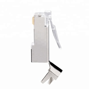 Chất Lượng Cao 3u 50u Mạ Vàng 8P8C Crystal Head Shielded Modular Cắm Cat 7 Cat7 <span class=keywords><strong>Rj45</strong></span> Kết Nối - Product Image 4