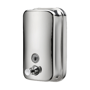 Dispenser di Sapone Liquido per Mani in Acciaio Inox 201 di Alta Qualità da Parete - Product Image 1
