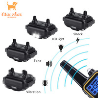Alibaba Top Seller Wiederauf lad bares und wasserdichtes Elektro schock Vibration Remote Dog Trainings halsband
