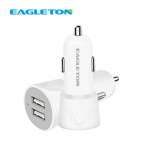 Superando la venta cargador de doble puerto 2A teléfono móvil portátil Mini coche USB cargador de batería - Product Image 5