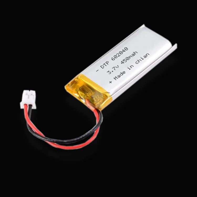 Rechargeable Lipo Battery 3.7V 450mah 602040 403040 Li Polymer Battery Manufacturer LCO Normal Temperature 1 Year,1 Year 9g 4.2V