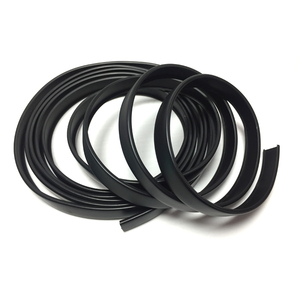 Borde de plástico redondo de extrusión, tira de <span class=keywords><strong>PVC</strong></span> Flexible, embellecedor de canal en <span class=keywords><strong>U</strong></span>