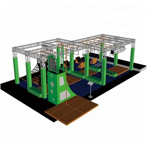 Su misura Avventura Attrezzature Americano Ninja Warrior Percorso Ad Ostacoli Per I Bambini - Product Image 3