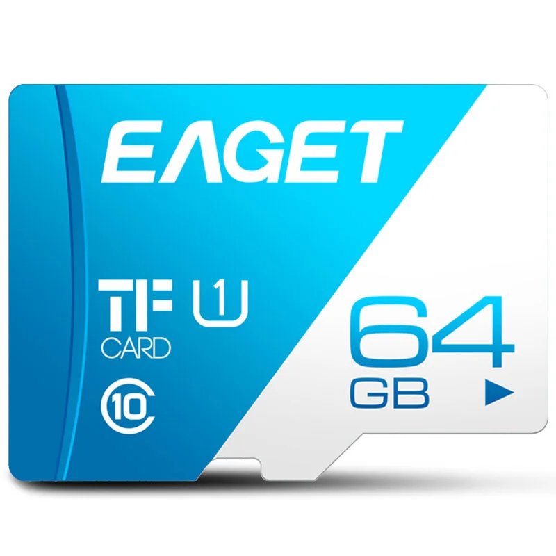 EAGET 64 Гб sd-карта класс 10 tf-карта для Samsung android мобильный телефон камера чехол планшет мини-карта памяти sd