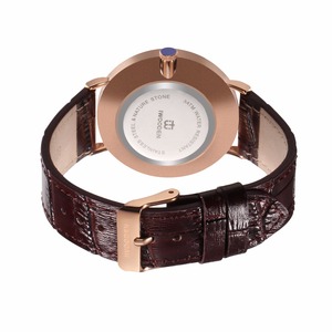 Orologio da Polso Slim al Quarzo con Quadrante in <span class=keywords><strong>Pietra</strong></span> di Marmo, Cassa in Acciaio Inossidabile, Impermeabile, per Uomo - Product Image 4