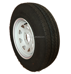 Jantes de <span class=keywords><strong>roue</strong></span> de <span class=keywords><strong>caravane</strong></span> Sunraysia de 14 <span class=keywords><strong>pouces</strong></span>, pneus en acier pour remorque, 185R14LT, 5 goujons - Product Image 1