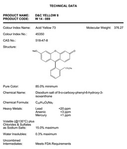 Colorant fluorescent pour <span class=keywords><strong>fuite</strong></span> <span class=keywords><strong>d</strong></span>'<span class=keywords><strong>eau</strong></span> Uranine Fluoresceine Tracer/<span class=keywords><strong>D</strong></span>étecteur de <span class=keywords><strong>fuite</strong></span> - Product Image 5