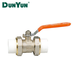 Chiết Giang Nhà Máy Trên Bán Nickel Mạ Brass Bóng Van Nữ Chủ Đề Ppr Công Đoàn Kết Nối Mức Độ Xử Lý Nước PPR Ống - Product Image 5