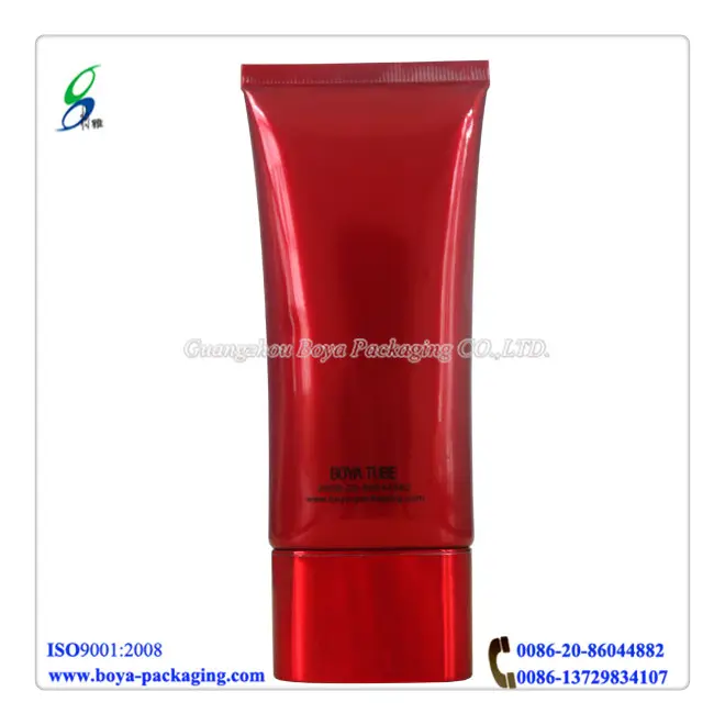 Cosmetic Tube for Color Control Cream,poly flexible foil tube packaging