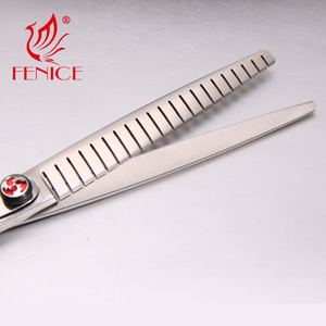Fenice 7.5 인치 평가 애완 동물 미용 가위 전문 chunker 가위 - Product Image 6