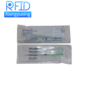 Passieve Ingebed RFID Tag Glas 13.56 Mhz Implanteerbare NFC Glas Capsule Tag