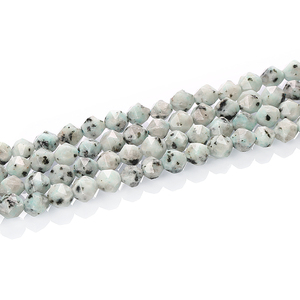 Natürliche <span class=keywords><strong>10mm</strong></span> Faceted Amazonit Stein Perlen, Diamant Faceted Stein Perlen, Edelstein Lose Perlen für Schmuck Machen