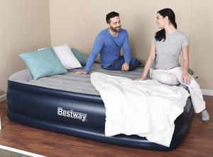 Bestway 67614 Tritech kasur udara <span class=keywords><strong>Queen</strong></span>, dengan pompa AC bawaan 2.03 m X 1.52 m X 56 cm - Product Image 4