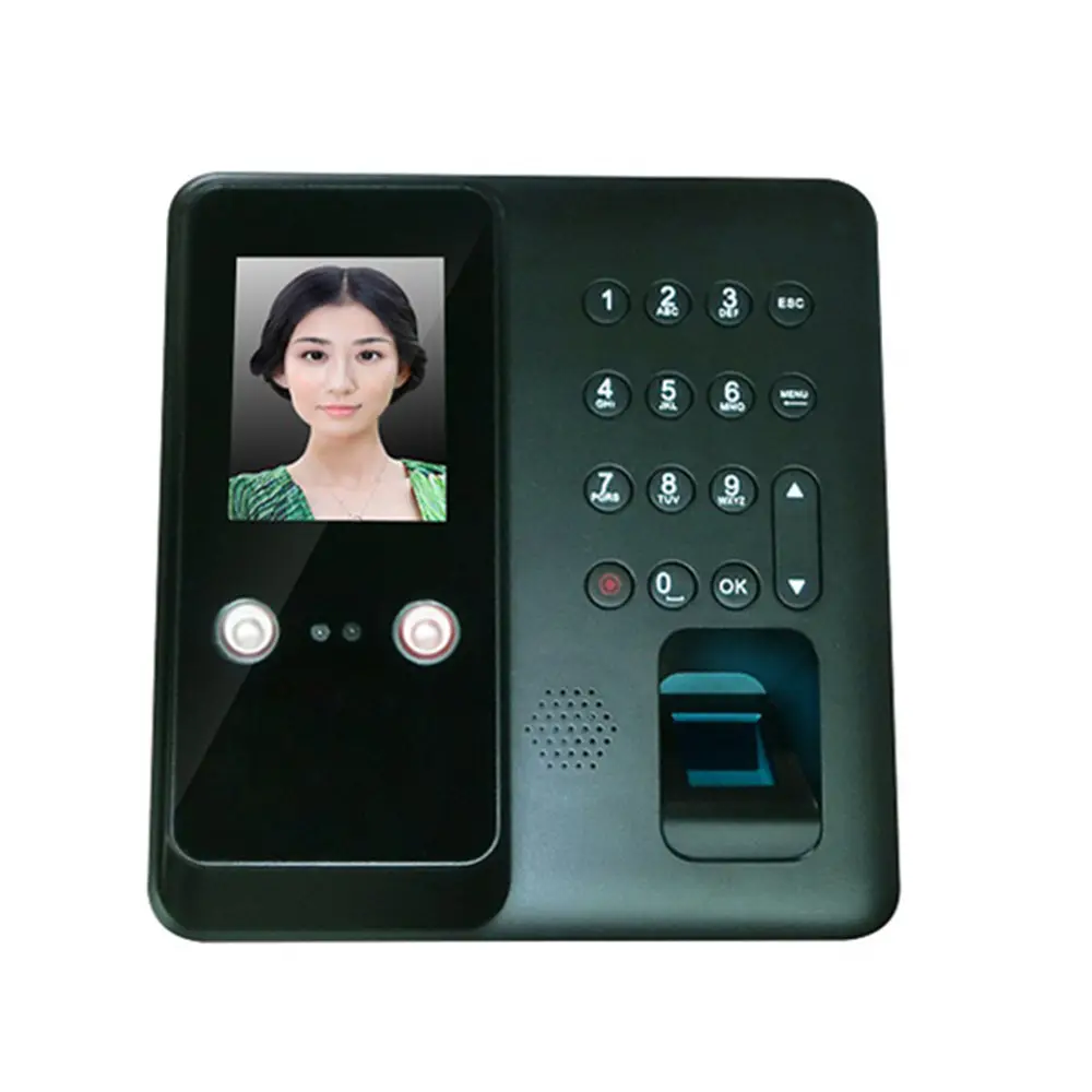 Face610 Large record capacity Face Recognition and fingerprint Time Attendance System manufacturer