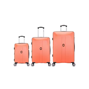 Großhandel Weichen Griff 24 zoll ABS Reise Trolley Gepäck Taschen Fällen