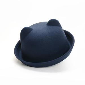 Commande en <span class=keywords><strong>gros</strong></span> <span class=keywords><strong>Feutre</strong></span> De Laine Chapeau Bébés Avec Des Couleurs Mélangées - Product Image 4