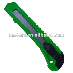 Cuchillo cortador de plástico colorido, 18mm