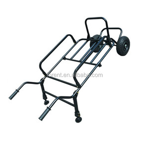 <span class=keywords><strong>Chariot</strong></span> à main en acier personnalisable pour la pêche à la <span class=keywords><strong>carpe</strong></span> et le camping Structure extérieure d'une capacité de charge de 300kg - Product Image 1