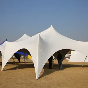 热销防水油布奶酪贝都因海滩帐篷户外派对活动帐篷