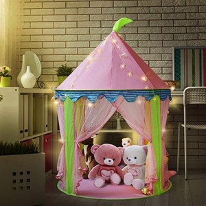 <strong>Tepee</strong> <strong>Tent</strong> Kids Princess Castle Play <strong>Tent</strong> with Glow in the Dark Stars - Product Image 5