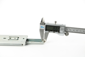 Yüksek kaliteli th50 pt 50mm 3 kat ağır rulman tam uzatma teleskopik kanal mobilya slayt - Product Image 6