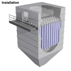 High Temperature Filter Activator Hot Gas Filter