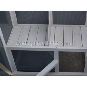 Poulailler à cadre en bois de 78 pouces poulailler en plastique <span class=keywords><strong>cage</strong></span> pour petits animaux - Product Image 4