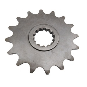 Factory custom steel 14 15 16 tooth motorcycle front sprocket for Kawasaki KLR650 KR250