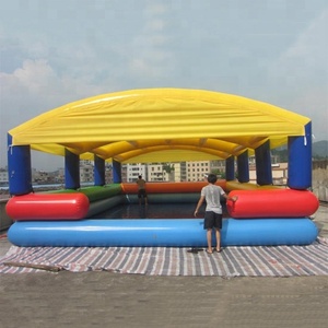Intex — <span class=keywords><strong>grande</strong></span> piscine <span class=keywords><strong>gonflable</strong></span> à double couche avec tente, produit de fabrication, 2020 - Product Image 1