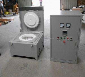 טכנולוגיה חדשה עיצוב מעבדה חוקר 1700C זכוכית התכה תנור עם קרמיקה כור היתוך - Product Image 2