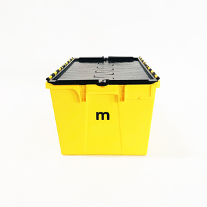 กล่องพลาสติกขนาดใหญ่แบบเคลื่อนย้ายได้สำหรับการขนส่งง่ายสไตล์60L - Product Image 3