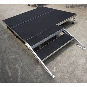 บูธดีเจอลูมิเนียมแบบพกพาเวทีใช้งานได้ทนทานและแข็งแรง - Product Image 2