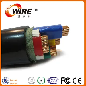 3*2.5mm2 câble d'alimentation Owire 0.6 1KV Cuivre XLPE PVC STA SWA LV HV MV