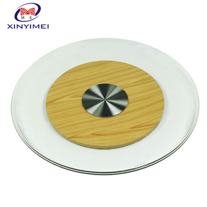 8 inch nhôm kính đám cưới Bảng Top lười biếng Susan - Product Image 3