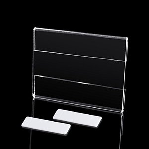 Tường Gắn Kết Người Giữ Dấu <span class=keywords><strong>Acrylic</strong></span> Với Nhãn Dán Giá Rõ Ràng Băng Tùy Chỉnh - Product Image 1