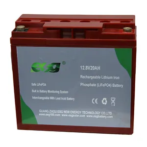 ESG חדש אנרגיה 12.8V 20AH 30AH ups 32650 lifepo4 סוללה ליתיום סוללה מודול יון