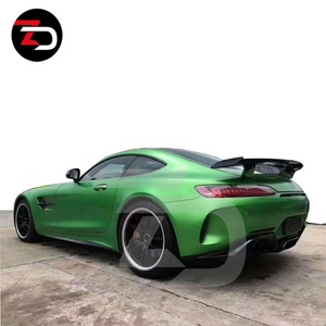 Ailerons de pare-chocs avant et arrière, jupe latérale, Kit de corps Style <span class=keywords><strong>GTR</strong></span> pour <span class=keywords><strong>AMG</strong></span> GT GTS, matériau en fibre de carbone, <span class=keywords><strong>prix</strong></span> d'usine - Product Image 3