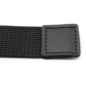 Correa elástica para la rodilla de la maleta de las mujeres de la fábrica de China con el capó de la característica autoadhesiva-resistencia al calor del logotipo impreso respetuoso con el medio ambiente - Product Image 3